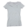 Playera Basica Tommy Hilfiger Mujer Extrachica Color Blanco