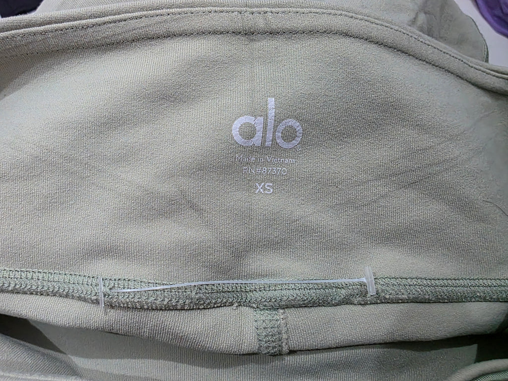 Legging Alo Yoga De Mujer Extra Chica Verde Opaco