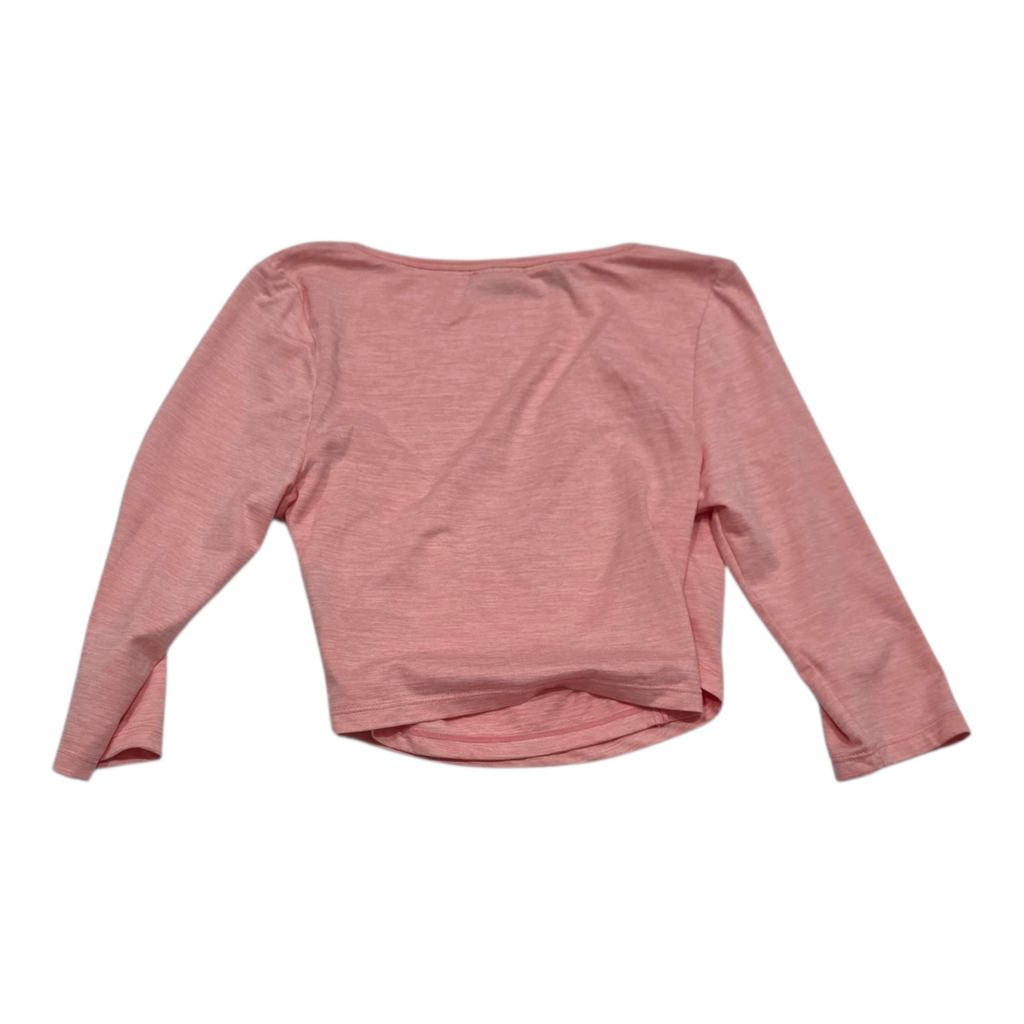 Crop Top Gymshark De Mujer Rosa Jaspeado