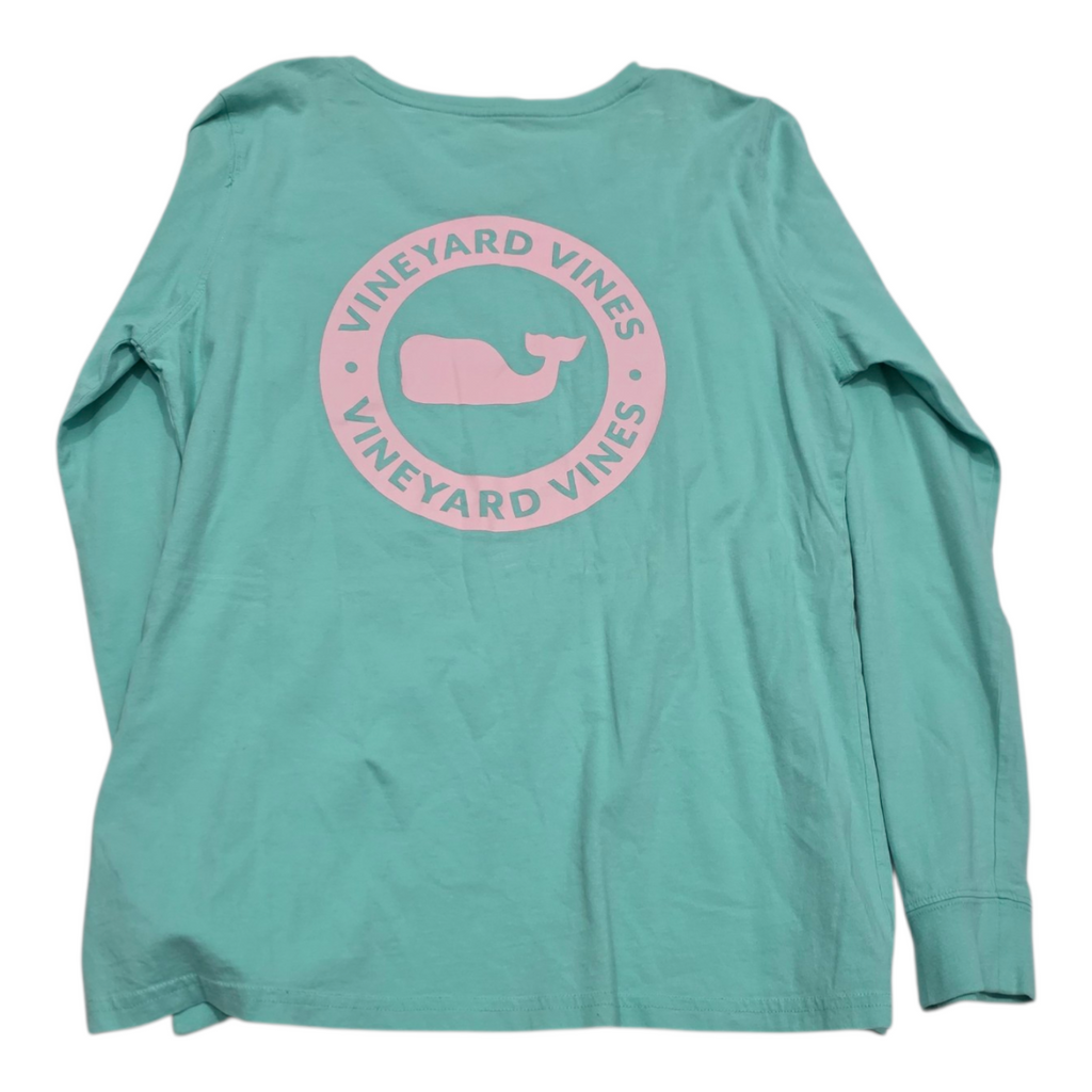 Playera Vineyard Vinesmujer Chica Color Menta Manga Larga