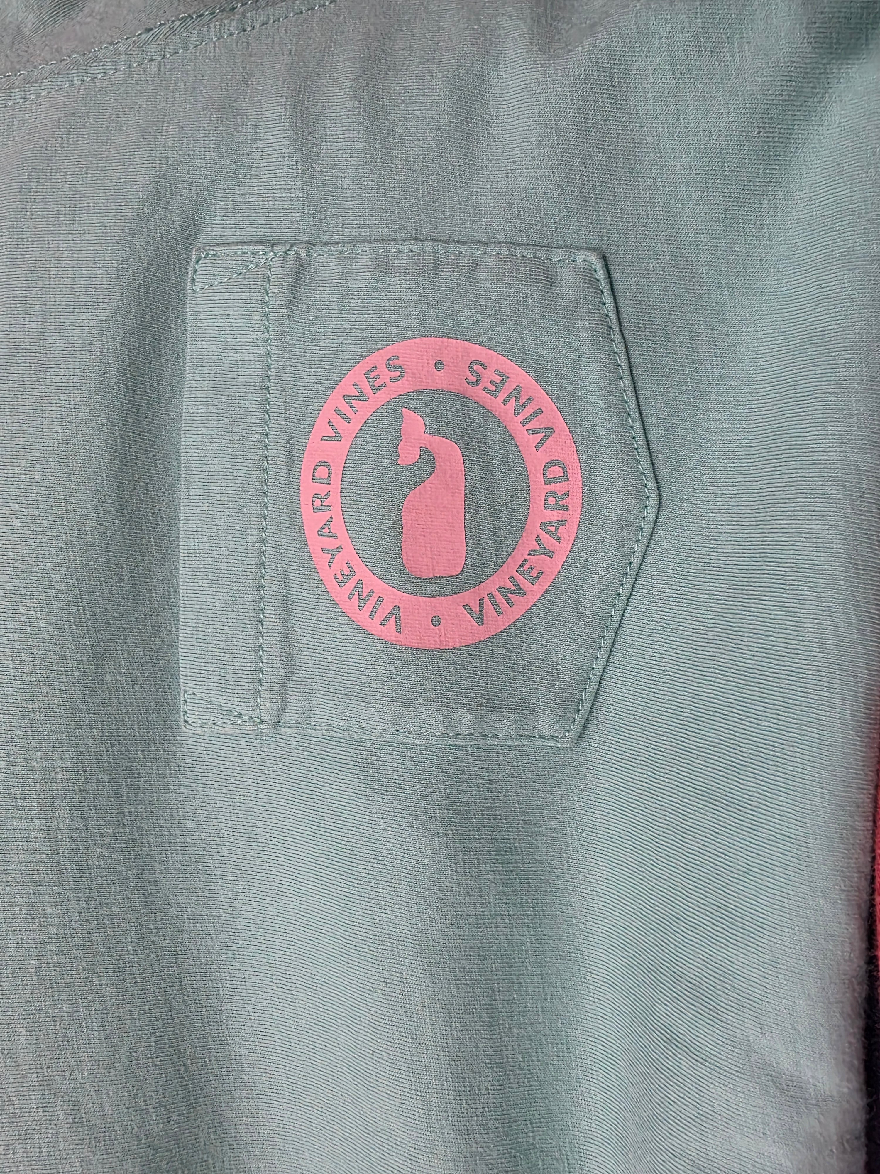 Playera Vineyard Vinesmujer Chica Color Menta Manga Larga