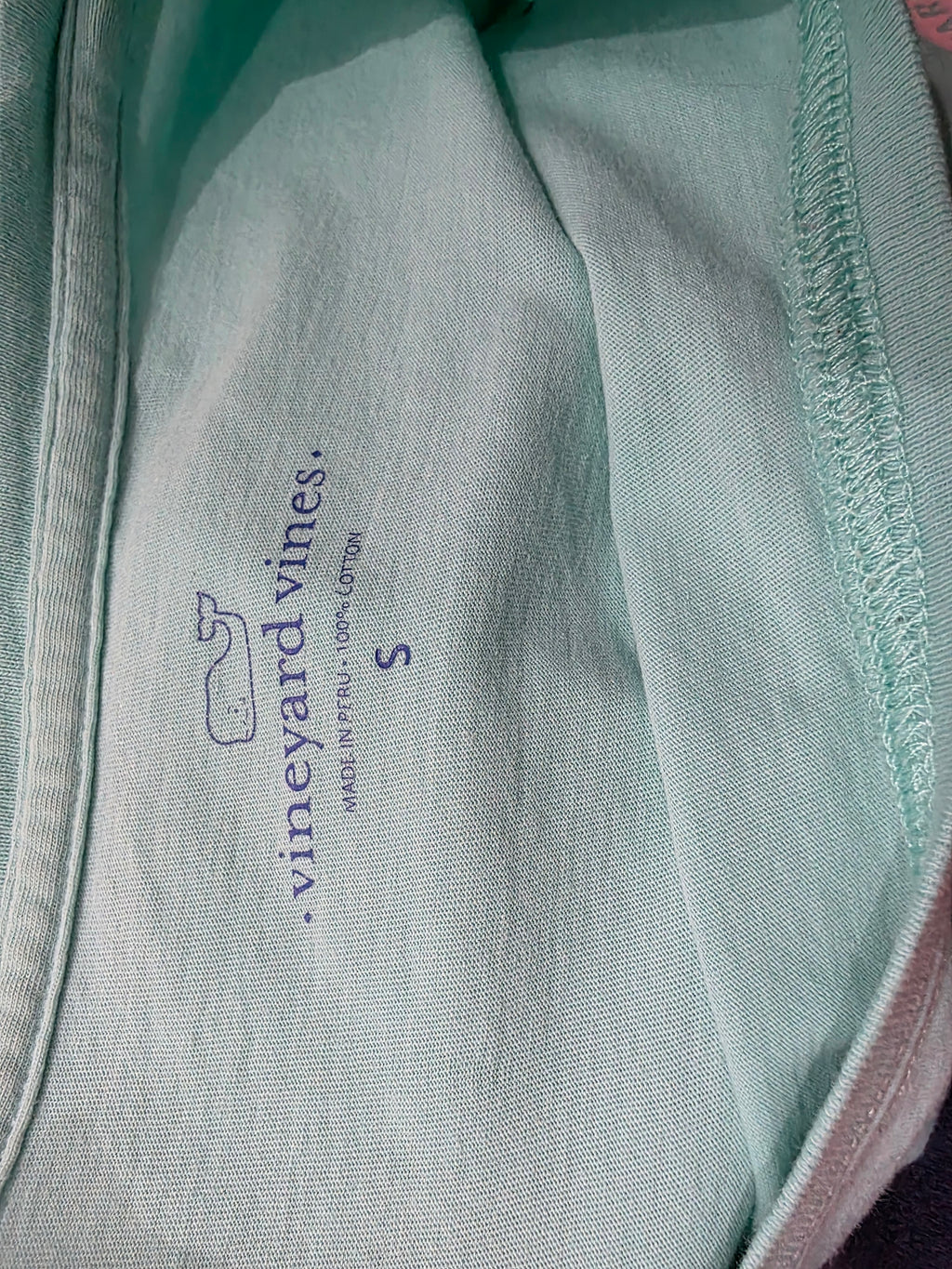 Playera Vineyard Vinesmujer Chica Color Menta Manga Larga