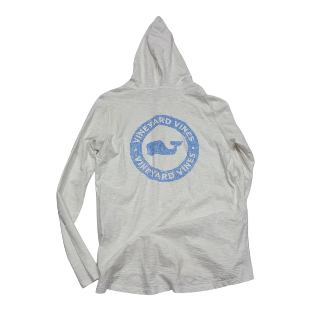 Playera Con Gorro Vineyard Vines Mujer Color Blanco Azul