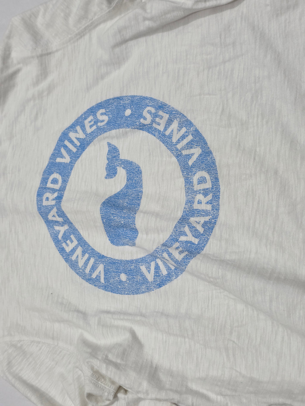 Playera Con Gorro Vineyard Vines Mujer Color Blanco Azul