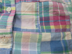 Camisa Multicolor Ralph Lauren Petite Manga Larga De Mujer