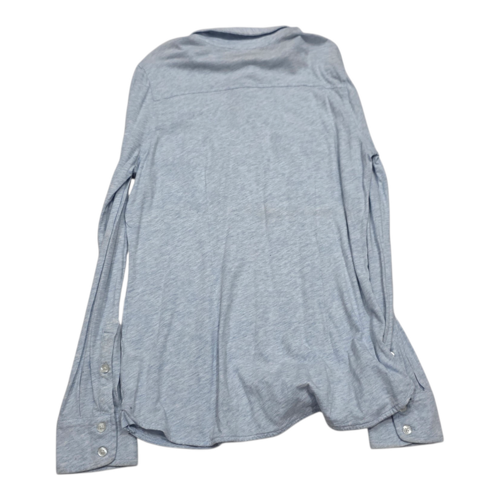 Blusa Vineyard Vines Medio Boton Azul Claro Mujer Tchica
