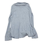 Blusa Vineyard Vines Medio Boton Azul Claro Mujer Tchica