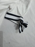 Playera Tommy Hilfiger Mujer Talla Chica Blanca Cordones
