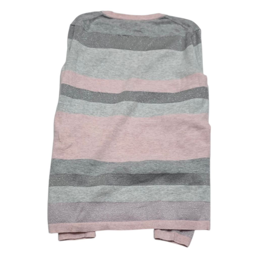 Sueter Tommy Hilfigermujer Tachica Color Gris Clarorosa V
