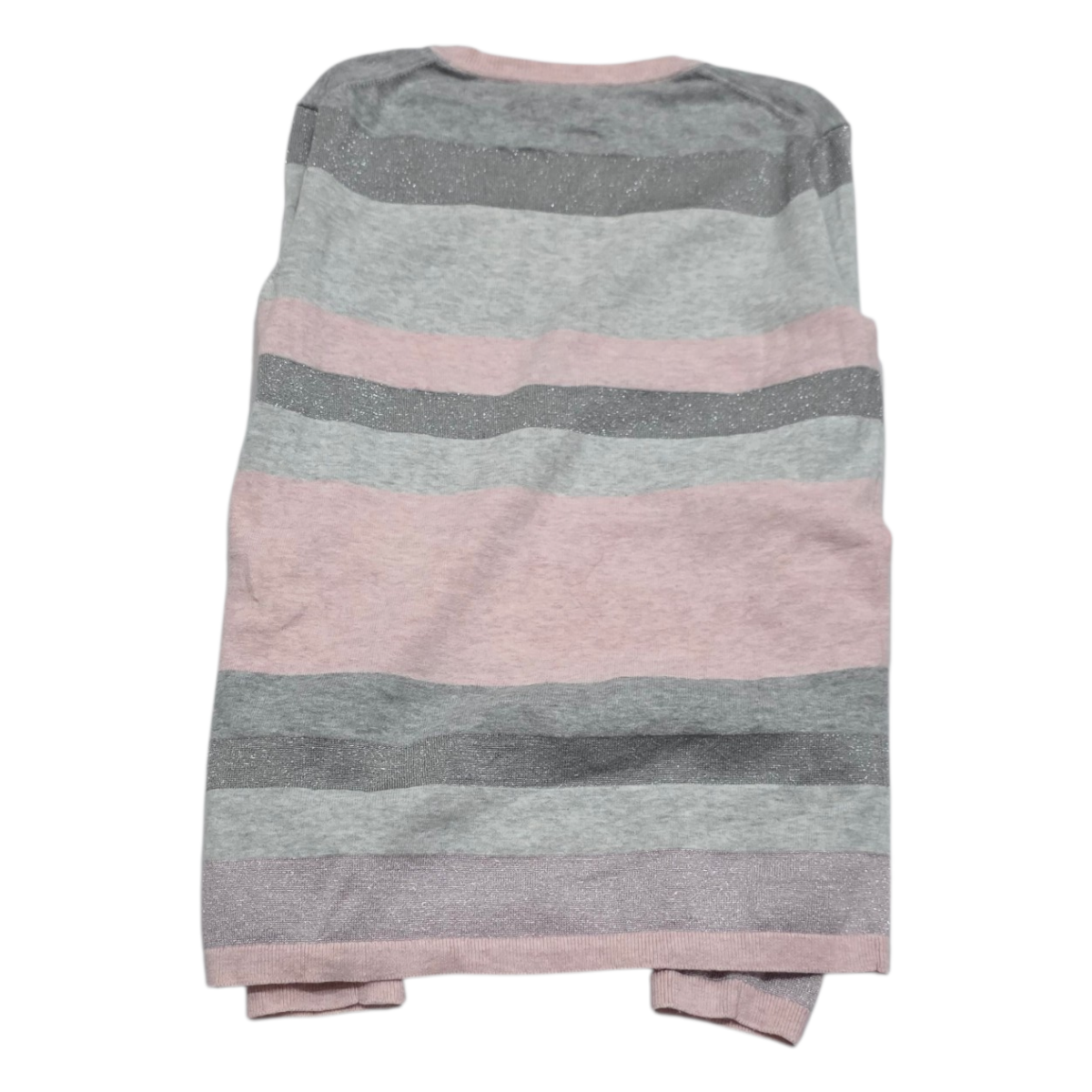 Sueter Tommy Hilfigermujer Tachica Color Gris Clarorosa V