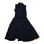 Vestido Camisero Tommy Hilfigerazul Marino Sin Mangas Chica