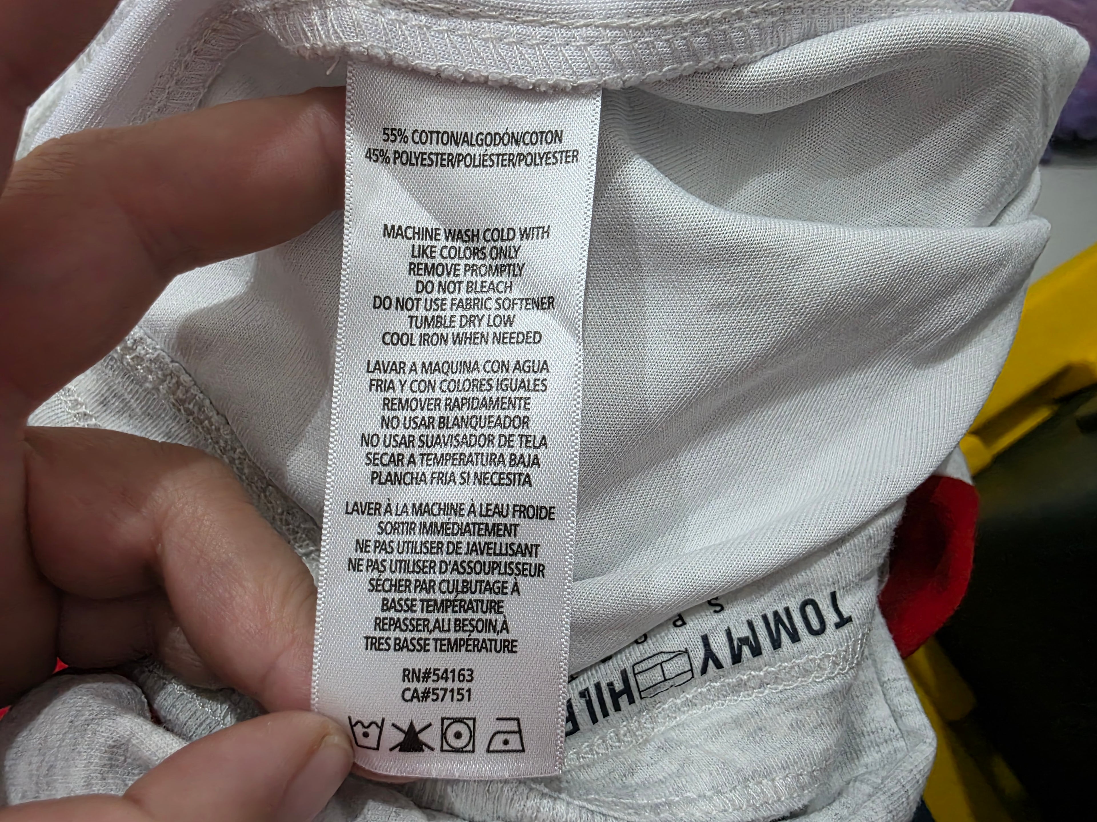 Pants Tommy Hilfiger De Mujer Talla Chica Color Gris Claro