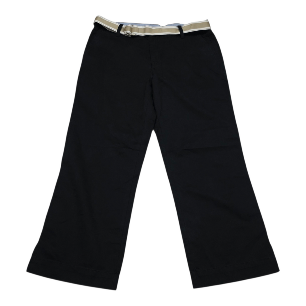 Pantalon Tommy Hilfiger Talla 10 Danafit Color Negro Mujer