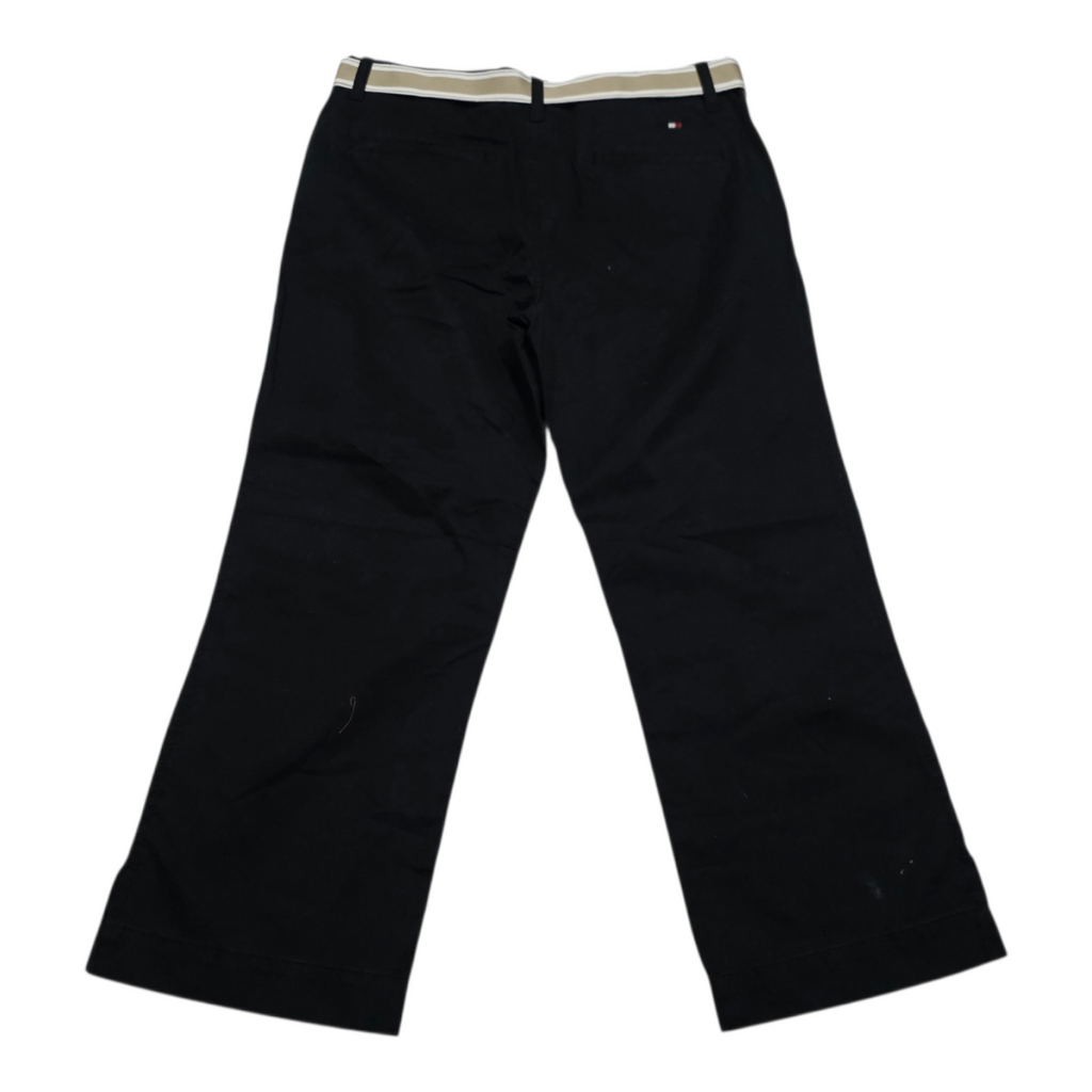 Pantalon Tommy Hilfiger Talla 10 Danafit Color Negro Mujer