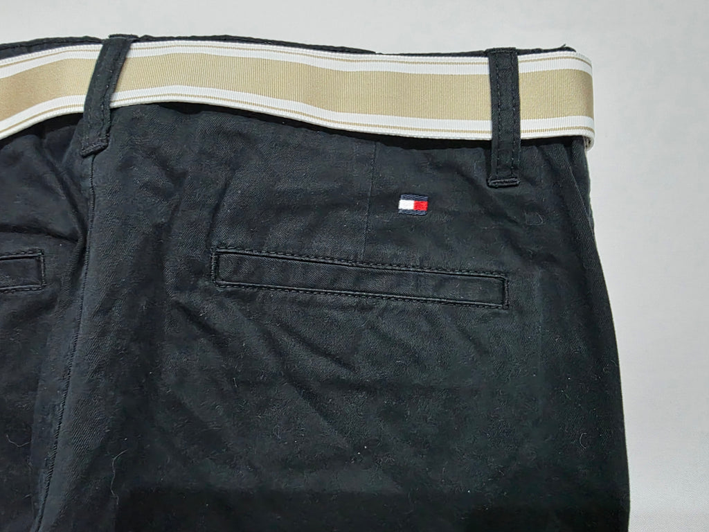Pantalon Tommy Hilfiger Talla 10 Danafit Color Negro Mujer