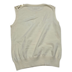 Blusa Michael Kors Mujer Talla Mediana Beige Lentejuelas