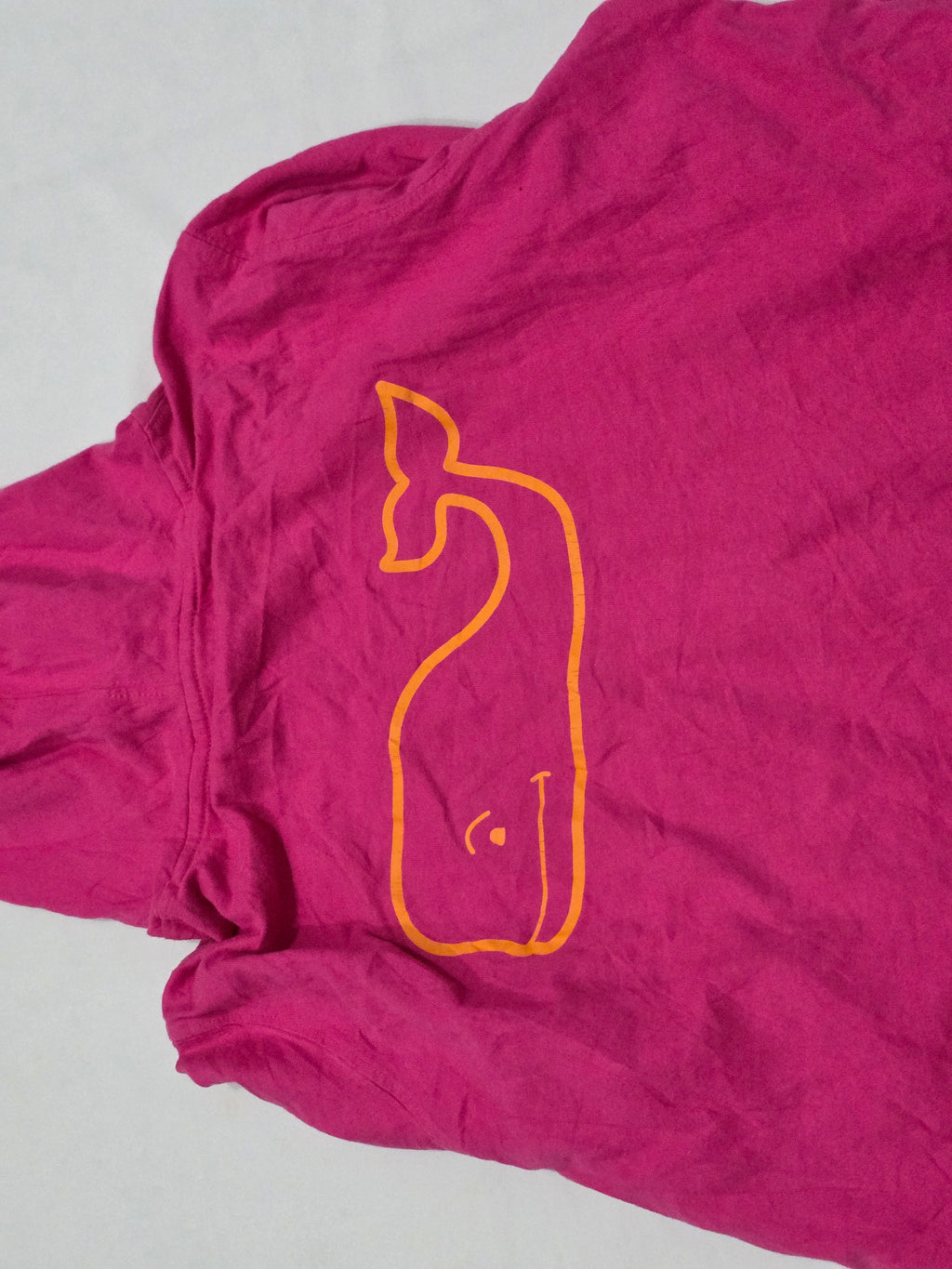 Playera Con Gorro Vineyard Vinesmujer Fucsia Ballena Naranja