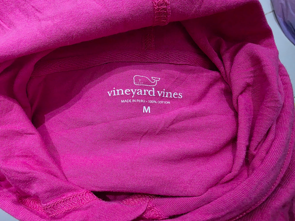 Playera Con Gorro Vineyard Vinesmujer Fucsia Ballena Naranja