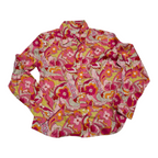 Camisa Floreada Multicolortommy Hilfiger Mujer Talla Grande