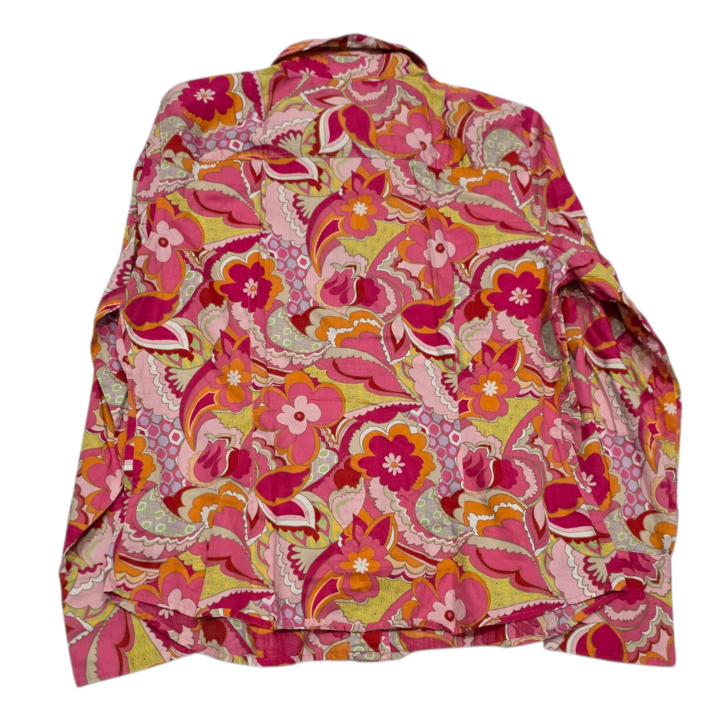Camisa Floreada Multicolortommy Hilfiger Mujer Talla Grande