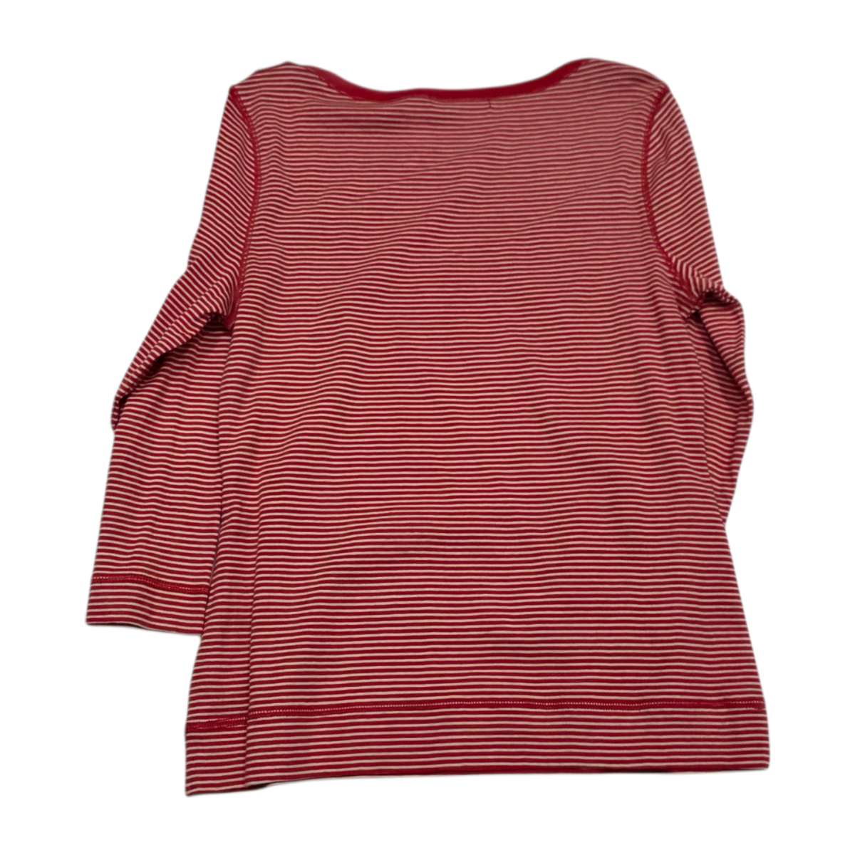 Playera Ralph Lauren D Mujer Talla Grande Color Rojo Rayado