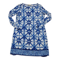 Vestido Michael Kors De Mujer Talla Grande Manga Larga Azul