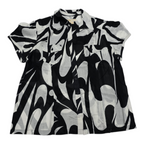 Camisa Michael Kors De Mujer Talla 14 De Mujer Blanco/negro