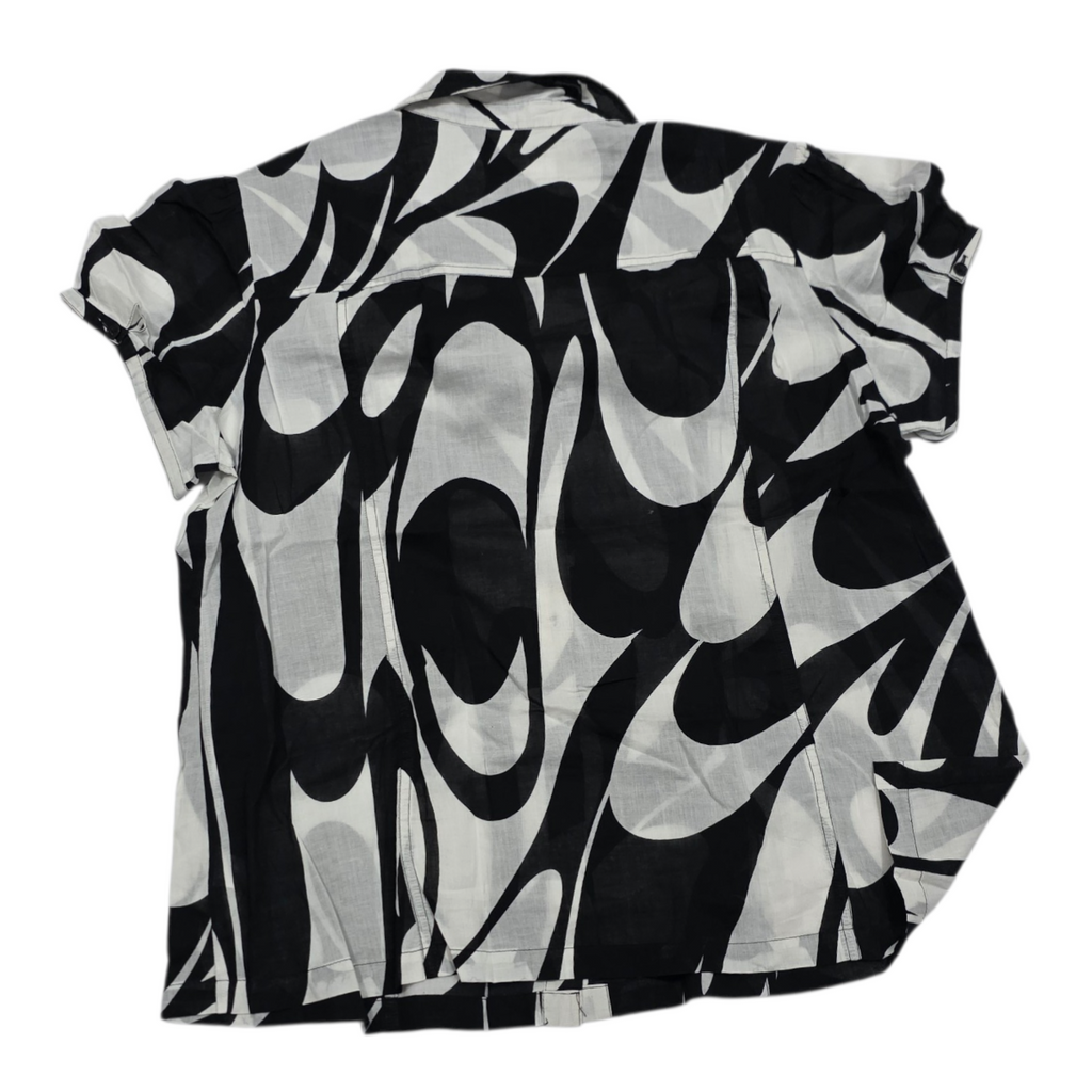 Camisa Michael Kors De Mujer Talla 14 De Mujer Blanco/negro