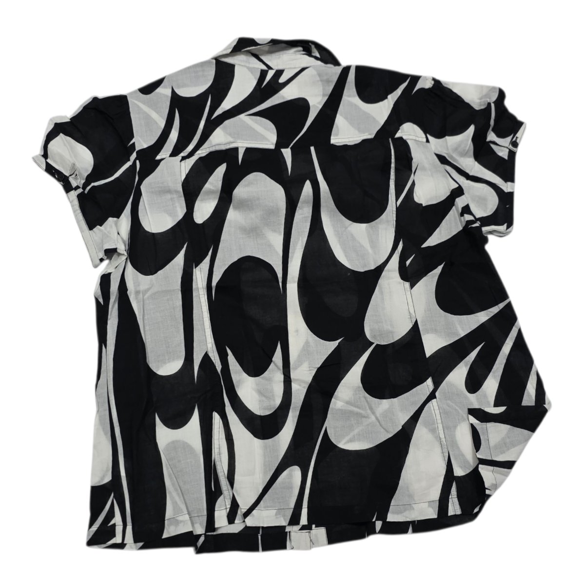 Camisa Michael Kors De Mujer Talla 14 De Mujer Blanco/negro