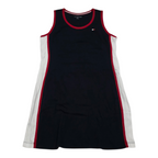 Vestido Sin Mangas Tommy Hilfiger Mujer Grande Azul Blanca