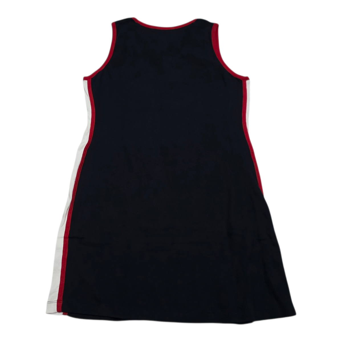 Vestido Sin Mangas Tommy Hilfiger Mujer Grande Azul Blanca