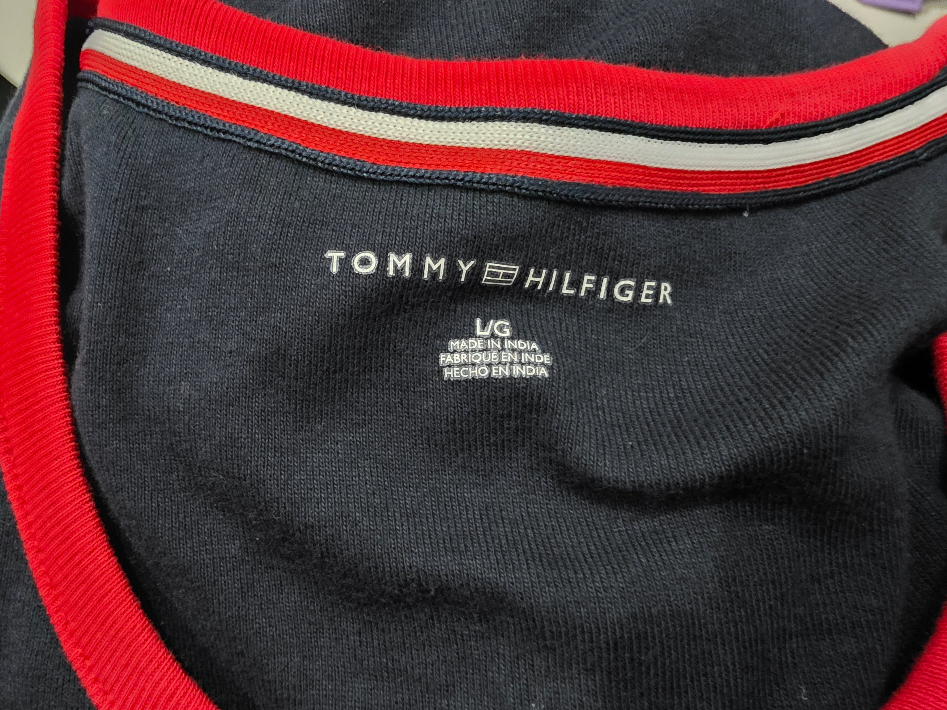 Vestido Sin Mangas Tommy Hilfiger Mujer Grande Azul Blanca