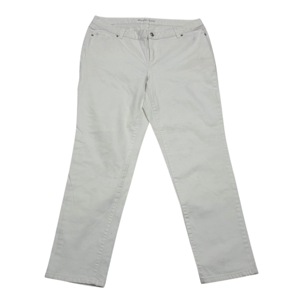 Pantalon Michael Kors De Mujer Talla 16w Color Blanco