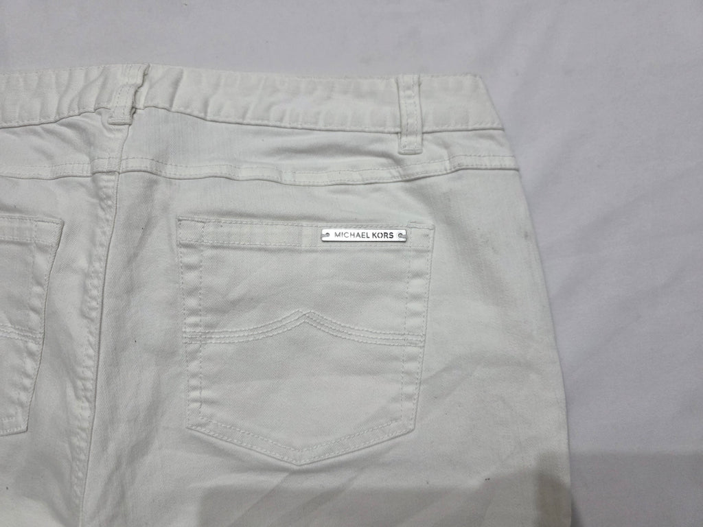 Pantalon Michael Kors De Mujer Talla 16w Color Blanco
