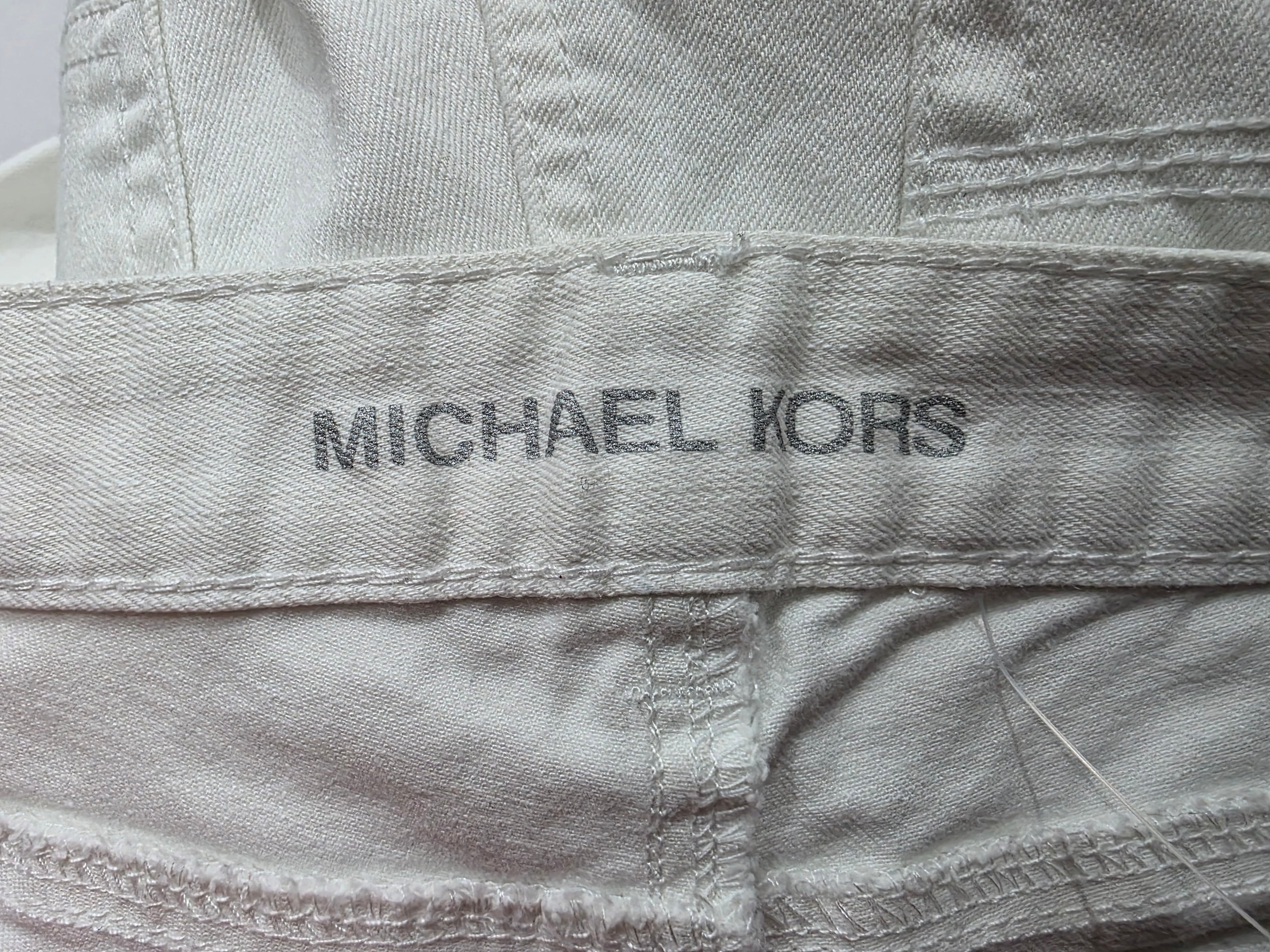 Pantalon Michael Kors De Mujer Talla 16w Color Blanco