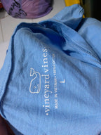 Playera Vineyard Vines De Mujer Talla Grande Azul Celeste