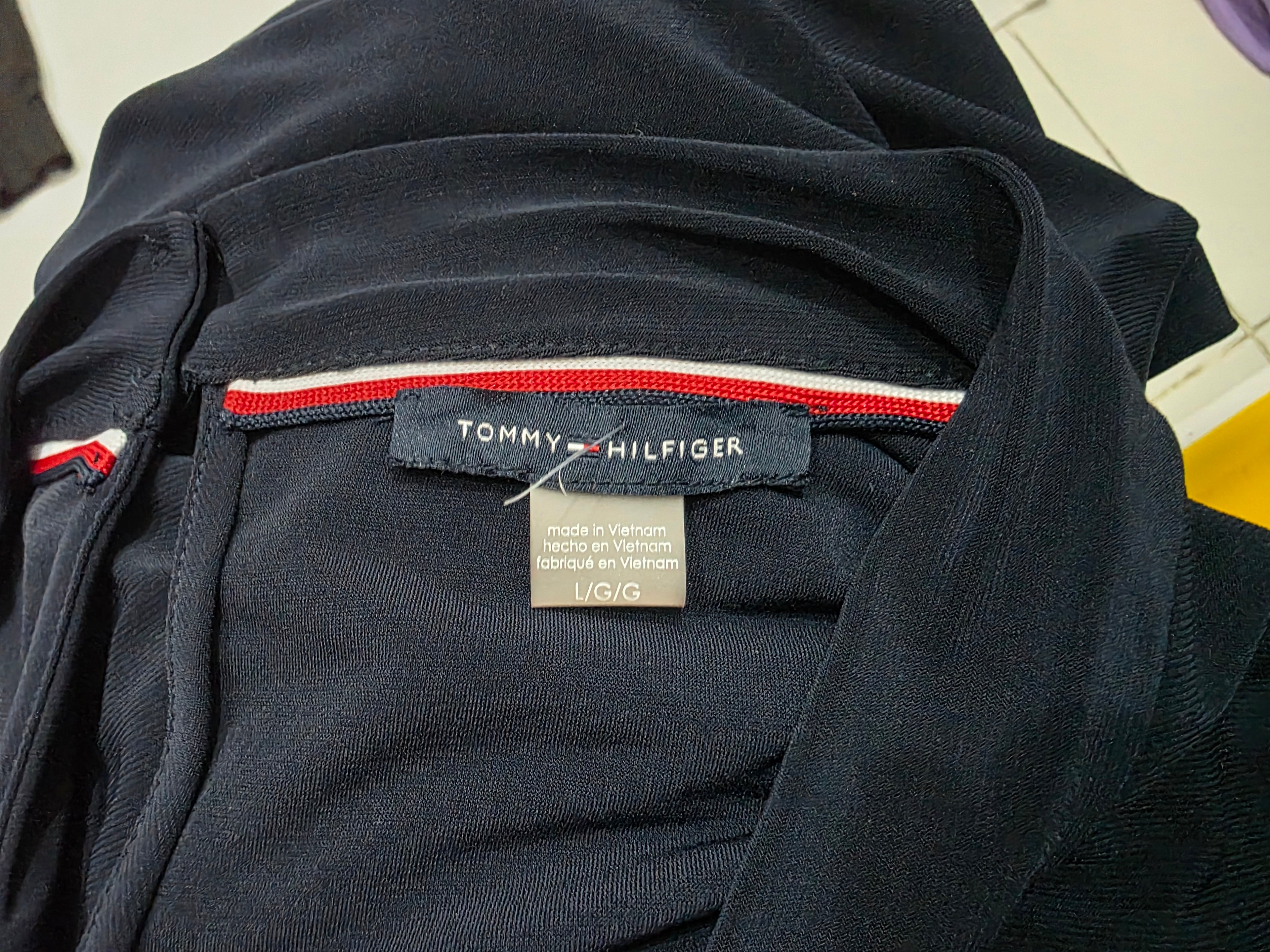 Blusa Tommy Hilfiger De Mujer Talla Grande Azul Marino
