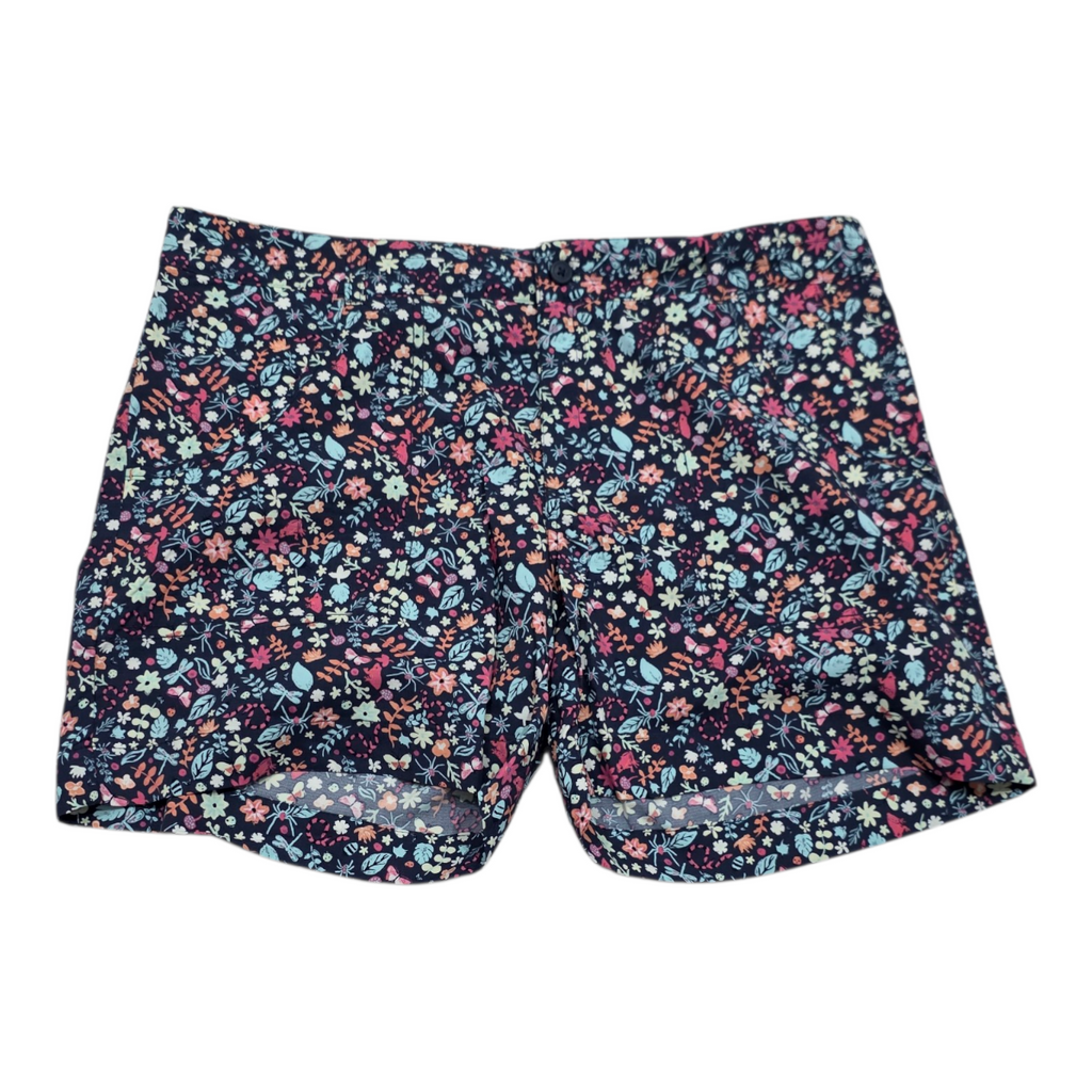 Short Columbia De Mujer Extra Grande Multicolor Floreado