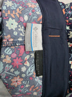Short Columbia De Mujer Extra Grande Multicolor Floreado