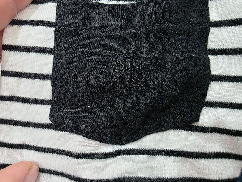 Playera Ralph Laurenmujer Extragrande Blancanegras