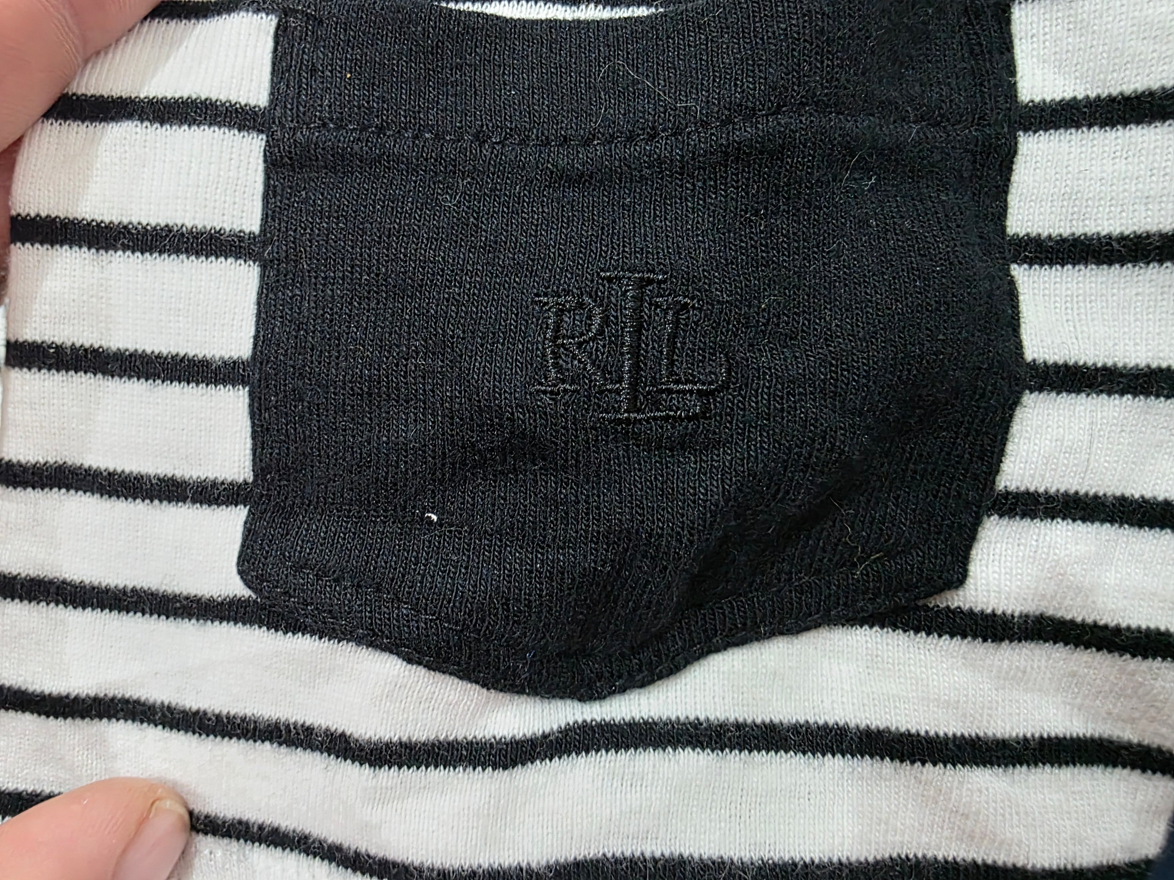 Playera Ralph Laurenmujer Extragrande Blancanegras