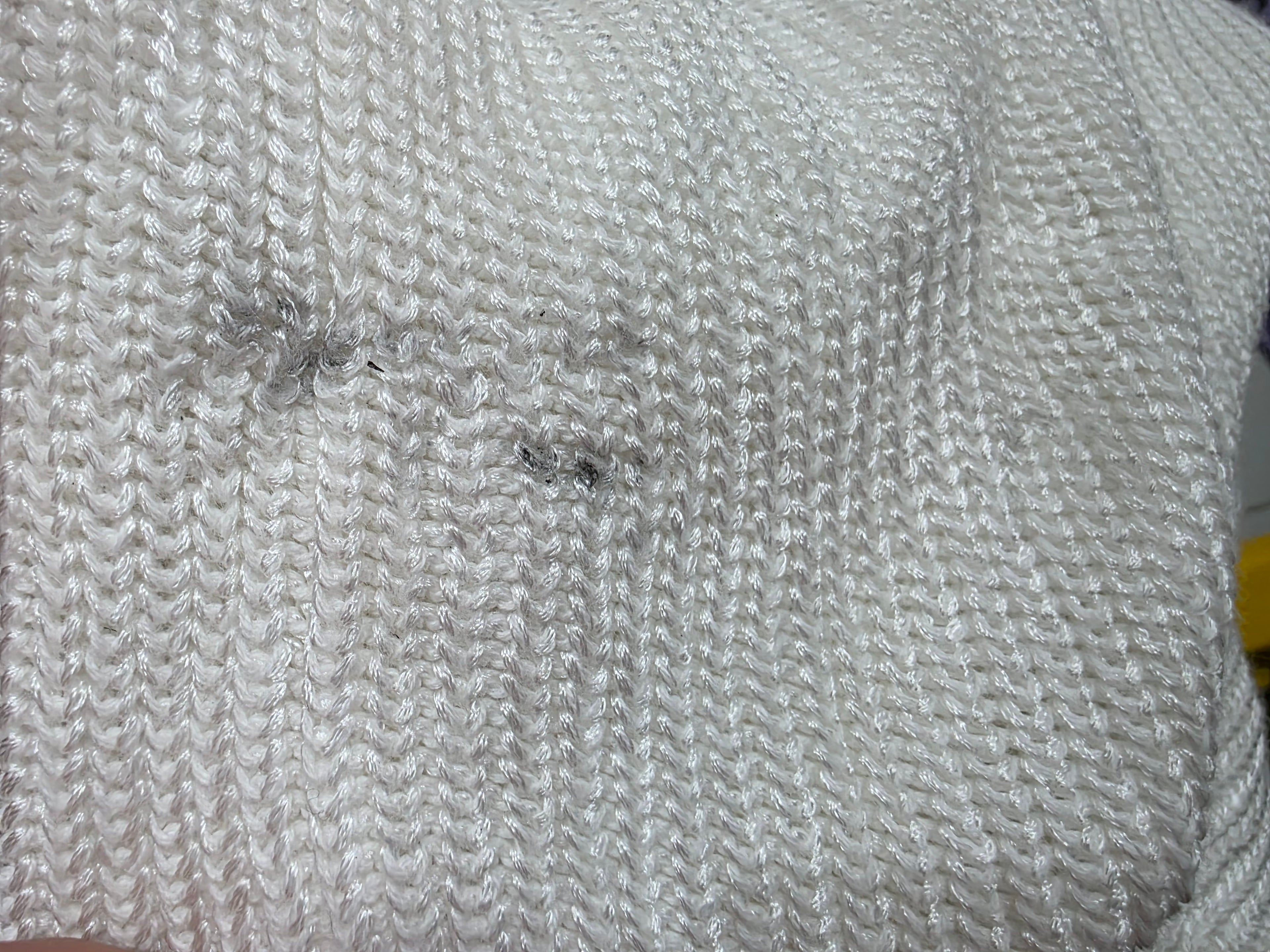 Sueter Ralph Lauren Extra Grande Blanco Con Azul De Viscosa