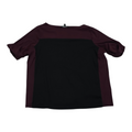 Playera Ralph Lauren D Mujer Talla 2x Negro/vino Manga Corta