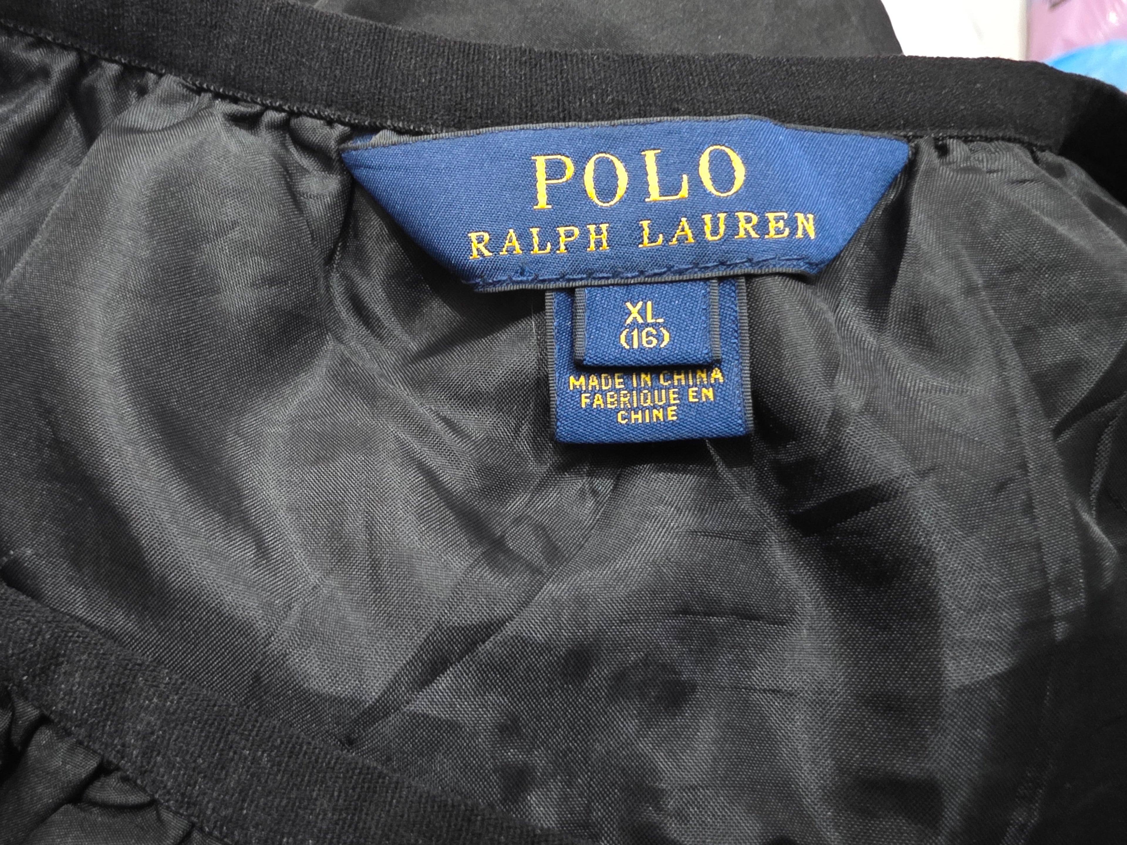 Falda Polo Ralph Lauren Extra Grande Mujer adolescente Negra