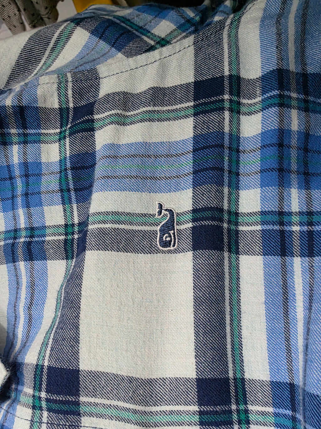 Camisa Vineyard Vines De Mujer Talla 0 Classic Azul Acuadros