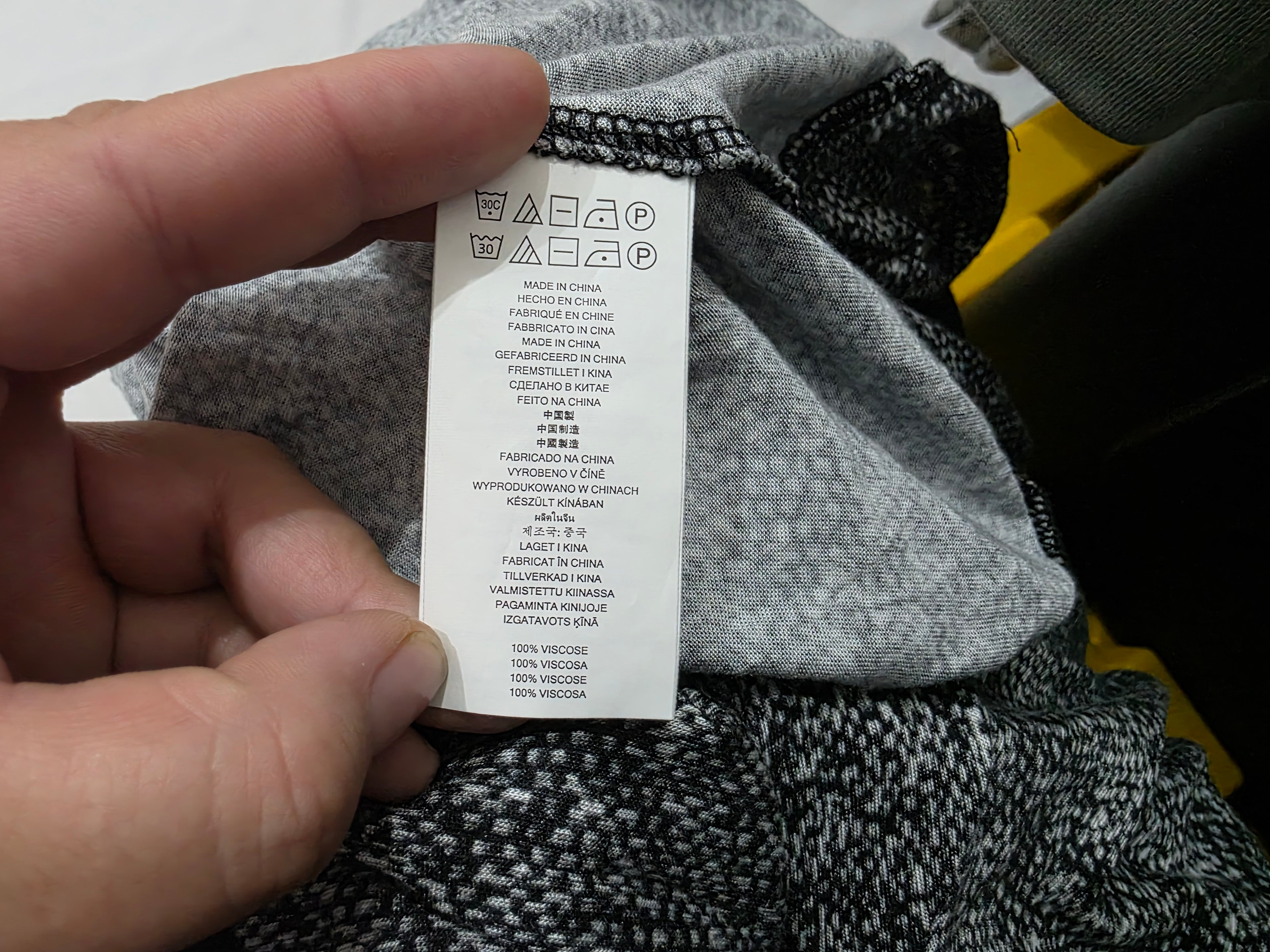 Blusa Michael Kors De Mujer Gris Jaspeada Extra Chica