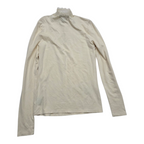 Blusa Ralph Lauren Extra Chica Color Crema Cuello De Encaje