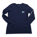 Playera Vineyard Vines Azul Marino Extra Chica De Mujer