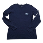 Playera Vineyard Vines Azul Marino Extra Chica De Mujer