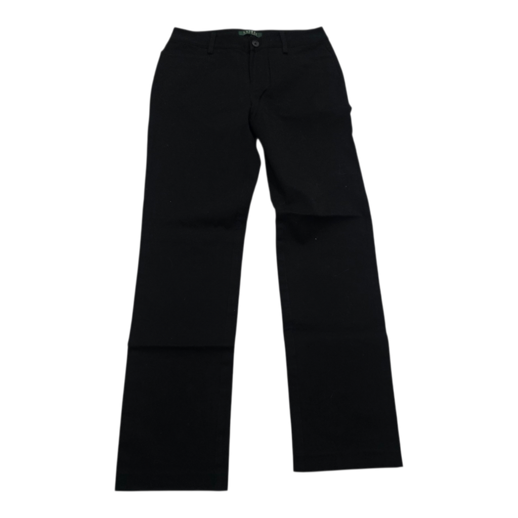Pantalon De Vestir Ralph Lauren Talla 2 Mujer Color Negro